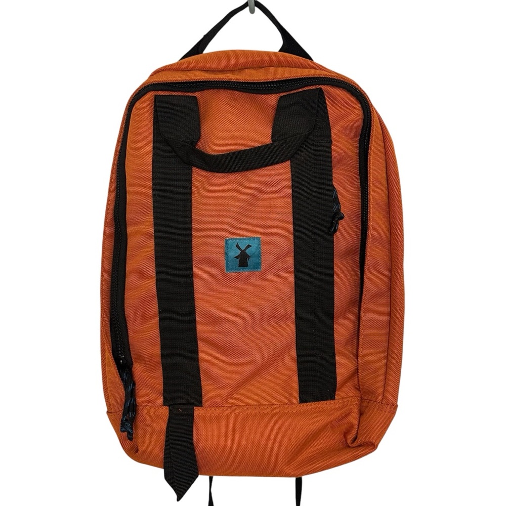 Dutch Bros Coffee Orange Backpack Computer Padded Compartment DB 1992